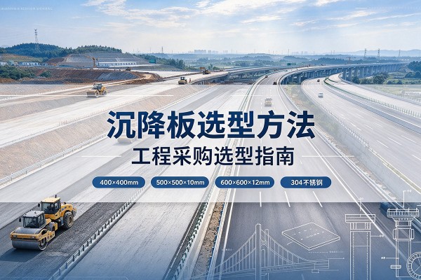 兰溪沉降板选择方法