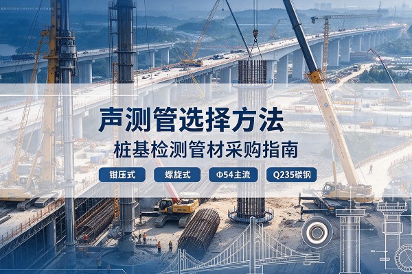 兰溪声测管选型标准
