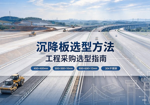 兰溪沉降板选择方法