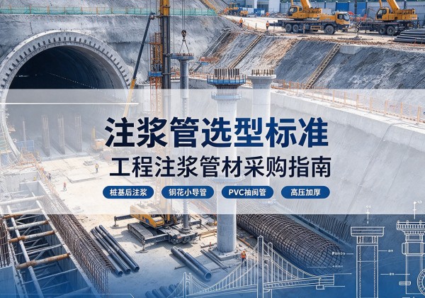 兰溪注浆管选型标准